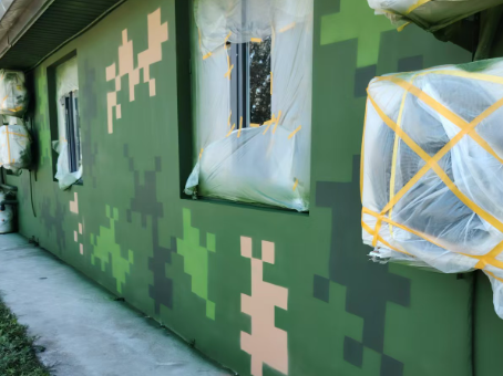 江门海洋 / 林地场景数码伪装